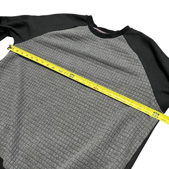 GUESS Men’s Grey & Black Pullover Crewneck Size XL - Picture 7 of 8